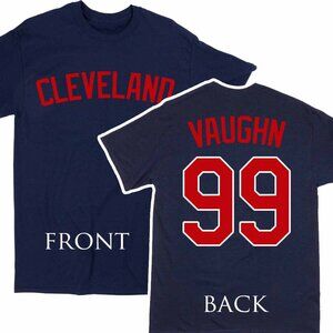 RICKY VAUGHN WILD THING SHIRT CLEVELAND BASEBALL JACOBS FIELD